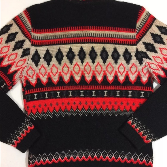 Campus Vintage Fair Isle Crewneck Sweater - Picture 4 of 4